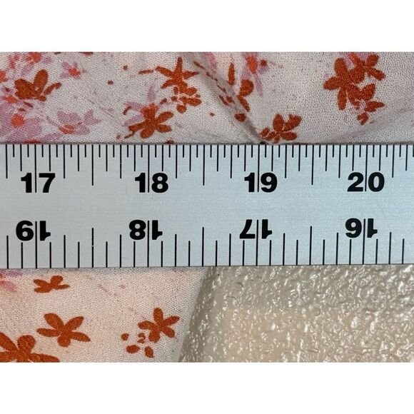 Free People Dessa Lightweight Wide Collar Woven Floral Bodysuit Women's XS - Picture 15 of 15